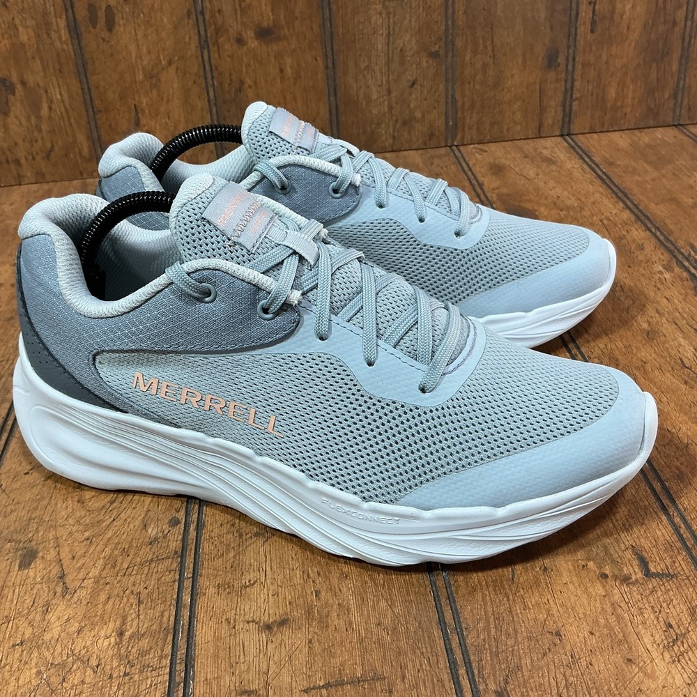 Merrell Antora 3 Womens Shoes Size 10 Grey White Running Sneakers J068634